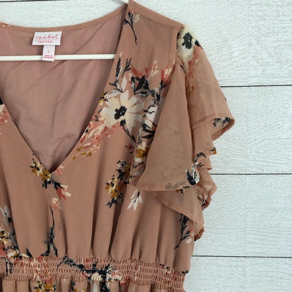 Floral Maternity Dress Large - Picture 4 of 4